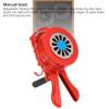 Hand Crank Siren Horn, 110db Volume 1000m Range Loud Handheld Air Raid Siren, Manual Operated Emergency Safety Alarm Horn for Sporting Events Fire Drill view 2