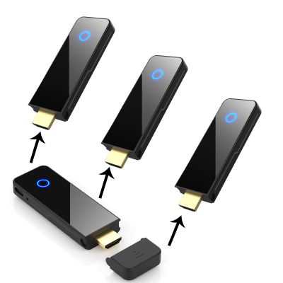 Wireless HDMI Transmitter and 3 Receivers Set