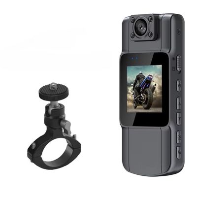 Waillynice 1080P HD Mini Body Camera with Infrared Night Vision, Portable Police Body Cam, Bike Camcorder, Small Digital Video Recorder for Security, Sports, and Evidence (Black,Add 32GB)