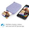 HP Sprocket 2x3 Instant Smartphone Photo Printer 75 Sheets Bundle - Bluetooth Portable Color Wireless Mobile Printer (Purple) Zink Sticky-Back Photos view 3