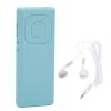 MP3 Player,External Music Player Portable Mini Lossless Sound Player Support 64G Memory Card with Earphone for Students Travel Work (Blue) view 2