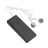 Portable MP3 Player,Mini Music Player Ultra Slim Music Player Portable HiFi Lossless Sound Support 64G Memory Card for Work Study Relaxation (Black) view 4