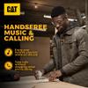 CAT Wearable Bluetooth Speaker | Clip-On Speaker with Built-in Mic for Jobsite, Construction, Outdoor | Water-Resistant | Hands-Free Calls & Music view 4