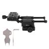VM 10 Macro Camera Slider, DSLR Adjusting Rail Focusing Adapter Holder, Precise Center Adjustment for Macro Shooting, Lightweight Aluminum Alloy Construction, view 1
