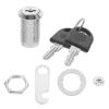 QXCIVR Mailbox Wedding Envelopes Key to Letter Factor Locks for Drawers Home Replacement Desk Cam Pearlescent view 2