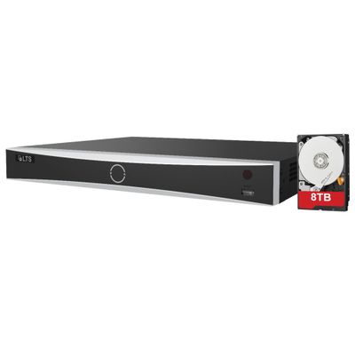 LTS LTN8716D-P16N 16 Channel PoE NVR Up to 12MP Human and Vehicle Detect H.265+ (LTN8716D-P16N-8TB)