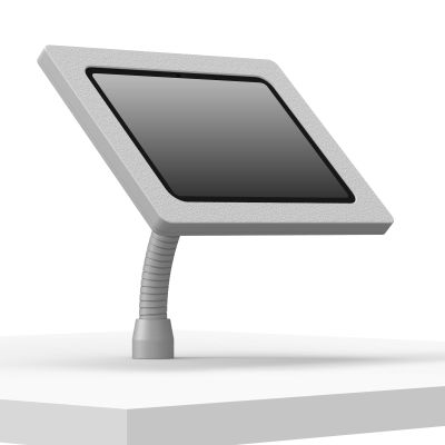 VidaMount Light Grey Enclosure and Flexible Desk/Wall Surface Mount [Bundle] Compatible with iPad Pro 11" (M4)