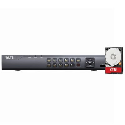 LTS LTN8704QN-P4 8MP/4K 4 Channel PoE NVR H.265+ (LTN8704QN-P4-2TB)