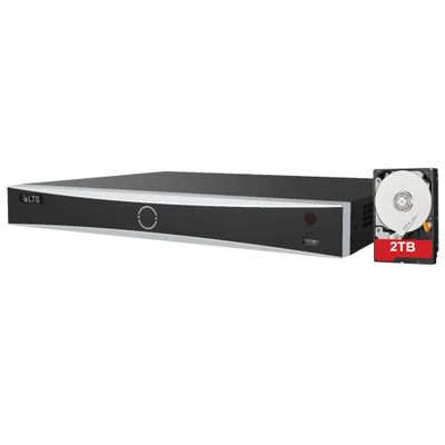 LTS LTN8716D-P16N 16 Channel PoE NVR Up to 12MP Human and Vehicle Detect H.265+ (LTN8716D-P16N-2TB)