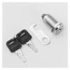 QXCIVR 10/16/20/25mm Cam Lock for Door Cabinet Mailbox Drawer Cupboard with 2 Keys Hardware Accessory(A-30mm) view 4