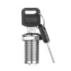QXCIVR 10/16/20/25mm Cam Lock for Door Cabinet Mailbox Drawer Cupboard with 2 Keys Hardware Accessory(A-25mm) view 1