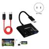Bloepum Wireless -Compatible Transmitter and Receiver, Streaming Video/Audio to TV/Projector/Monitor for Smartphone Black view 3