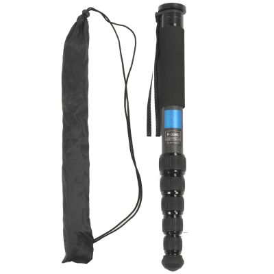 Camera Monopod, 6 Section Telescopic Carbon Fiber, Anti Slip Design, Portable for DSLR Cameras, Photography, Phone Live Streaming, Lightweight Travel Monopod Stand