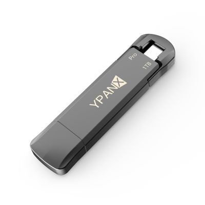 YPANX 1 TB Pro Portable SSD, 1000MB/s Speed, USB 3.2 Gen 2 + Type C Dual-Port, Lightweight External SSD for iPhone 15/16/Pro, Android, Windows, Mac, Tablets