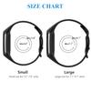 Nacorulu Compatible with Fitbit Charge 6 / Charge 5 Bands, Soft Silicone Replacement band for Women Men 2 Pack (Black_Moon White, Small(5.5"-7.8")) view 4
