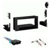 Single DIN Car Stereo Installation Kit Combo Package for Chevy Avalanche 2002 - No Factory Amplifier System view 1