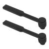 ECSiNG 2PCs Cleaning Brush 59x13mm for Record Players Needle Turntable Stylus Cleaner Brush Black view 1
