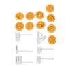 21 Pcs Hard Drive Head Replacement Comb Set Hard Disk Head Repair Data Recovery Tools view 2