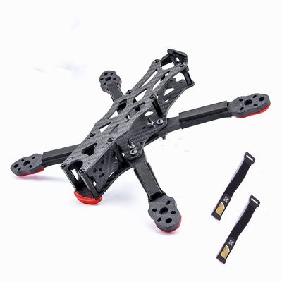 Compatible Carbon Fiber Frame Kit Compatible With 5 To 7 Inch Quadcopter With 5.5mm Arms Compatible With Series FPV Racing Drone(APEX-HD 6INCH)