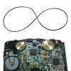 eMagTech 2X Straps Replacement Compatible with Walkman Compatible with Sony WM-EX550 WM-EX570 WM-FX651 WM-FX653 WM-FX655 WM-FX855 Transmission Belts Square Thickness 0.6mm Black view 2