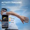 Govllfoz AI Smart Ring, Fitness Tracker with Heart Rate,Sleep Tracking, Step Tracking, 10ATM, Waterproof Smart Ring for iPhone and Android (Matte Gray, 12) view 2