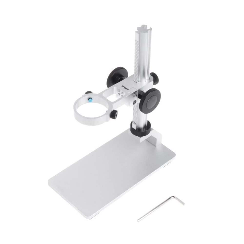JOEBO Microscope Kit Microscope Aluminium Alloy Raising Lowering Stage UP Down Support Table Stand Microscope Lens Adapters