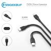 NNQEKBUF 65W USB C PD Fast Charger, Type C Wall Power Adapter Compatible with MacBook, HP Spectre Chromebook, ASUS, Lenovo, Huawei MateBook, Acer, Samsung Smartphones view 2