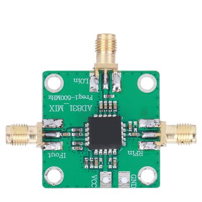 RF Mixer Module AD831 Drive Inverter Amplifier Board Converter 1-500MHz for RF IF Down Conversion Second Mixer Base Stations RF IF Down