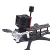 D O3 Air Unit Camera Integrated Modification 3D Printed TPU Holder Fixed Bracket Seat 95A TPU Mount Compatible with FPV Racing Drones(Black) view 3