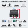 1 to 3 Gigabit Ethernet Splitter: 1000Mbps LAN Network Switch for Cat 6, 7, 8 Cables, High Performance Ethernet Splitter for Enhanced Internet Connectivity view 4