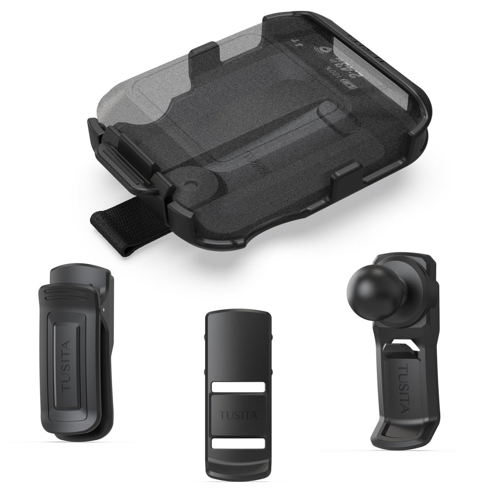 TUSITA Cradle Kit Accessory Compatible with Garmin inReach Messenger Plus Satellite Communicator - GPS System Accessories