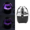 Ferrofluid Display Small Speaker Cool Lighting Effect for Picnics Parties, Compact Violet Stream Light Speaker for Outdoor Music view 3