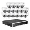 ANNKE 5MP Security Camera System, 16 Ports Expandable 32CH 12MP H.265+ NVR Recorder, 16X 3K Built-in Mic Wired IP Dome Cams, IP67, AI Motion & 1CH Face Detection, Compatible with Alexa, NO HDD view 1
