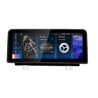 10.25 inch Android Touch Screen Car Stereo with Wireless CarPlay & Android Auto for BMW 3 & 4 Series F30/F31/F32/F33/F34/F35/F36 2012-2017 Year NBT System (4+32GB)
