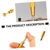 ARTIBETTER 2pcs Chip Catcher Precision Grabber Tool for Tiny Components Prong Electrician Hand Tool for Electronics Laptops and Mobile Devices Repair view 2