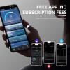 Govllfoz Smart Ring Pro, Fitness Tracker with Heart Rate, Blood Pressure, Stress, Sleep Tracking, Step Tracking, 10ATM Waterproof, Smart Ring for iPhone and Android (Black 2.0, 10) view 2