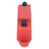 4 Stud M8 Bus Bar Heavy Duty Module Power Distribution Block Busbar Box for RV Yacht 48VDC 250A (Red) view 3