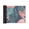 Gaming Mouse Pad Desk Mat Large Size Mouse Pad Summer Flamingo Palm Leaves LED Mouse Pad Non-Slip Base Waterproof Desktop Writing Pad for Office and Home view 3