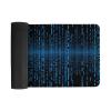 Gaming Mouse Pad Desk Mat Large Size Mouse Pad The Blue Binary Matrix LED Mouse Pad Non-Slip Base Waterproof Desktop Writing Pad for Office and Home view 3