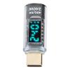 Aynefy USB C Adapter Power Meter Pd240W, USB C Adapr 40Gbps Transfer, 8K 60Hz, Digital Display, USB C Current St Bidirectional for Charging, Data, Video Projection, Type C Extension Adapter with Pc view 1