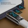 Aynefy USB C Adapter Power Meter Pd240W, USB C Adapr 40Gbps Transfer, 8K 60Hz, Digital Display, USB C Current St Bidirectional for Charging, Data, Video Projection, Type C Extension Adapter with Pc view 2