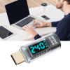 Aynefy USB C Adapter Power Meter Pd240W, USB C Adapr 40Gbps Transfer, 8K 60Hz, Digital Display, USB C Current St Bidirectional for Charging, Data, Video Projection, Type C Extension Adapter with Pc view 4