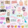 106 PCS Stickers for Kindle Bookish Romantasy, Book Holographic Sticker Pack Reading Booktok Glitter Vinyl Decals for Laptop Ebook Readers Water Bottles Skin Scrapbook Waterproof (106) view 2