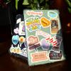 106 PCS Stickers for Kindle Bookish Romantasy, Book Holographic Sticker Pack Reading Booktok Glitter Vinyl Decals for Laptop Ebook Readers Water Bottles Skin Scrapbook Waterproof (106) view 3