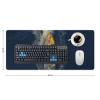 Gaming Mouse Pad Desk Mat Large Size Mouse Pad Surfboard LED Mouse Pad Non-Slip Base Waterproof Desktop Writing Pad for Office and Home view 2