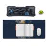 Gaming Mouse Pad Desk Mat Large Size Mouse Pad Surfboard LED Mouse Pad Non-Slip Base Waterproof Desktop Writing Pad for Office and Home view 4