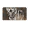 Gaming Mouse Pad Desk Mat Large Size Mouse Pad Wild Wild Gray Wolf LED Mouse Pad Non-Slip Base Waterproof Desktop Writing Pad for Office and Home view 1