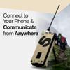 Spec5 Explorer Bundle  LoRa Meshtastic | Beacon XL+, Ranger Magnum & Trekker Bravo | Long-Range Off-Grid Communication | Secure, Reliable & Works Without WiFi/Cell Signal (Desert Sand & Black) view 3