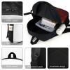 Beautiful Angel Woman with Red Wings 17 Inch Backpack Travel Laptop Backpack Business Computer Backpack with Adjustable Straps view 3