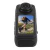 2.7K Action Camera Compact Cycling Recorder 12MP Camera Rotating Lens Camcorder Magnetic Neck Strap 60min Runtime (Black) view 3